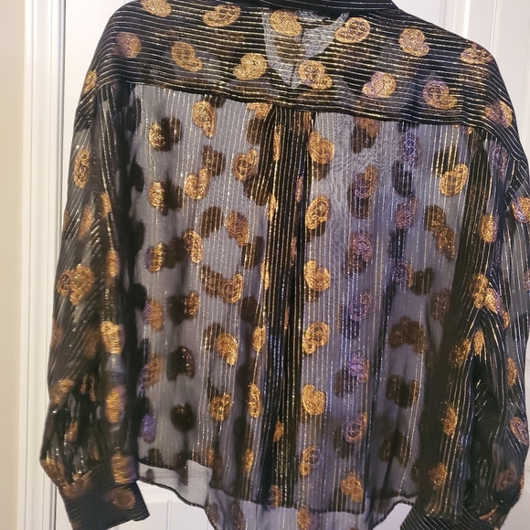 Black blouse - Picture 2 of 5